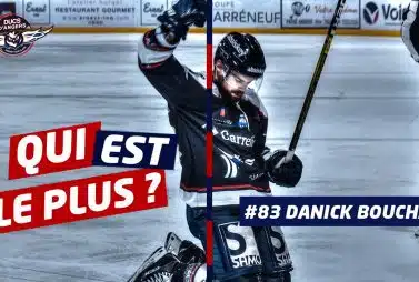 Danick Bouchard joueur des Ducs d'Angers